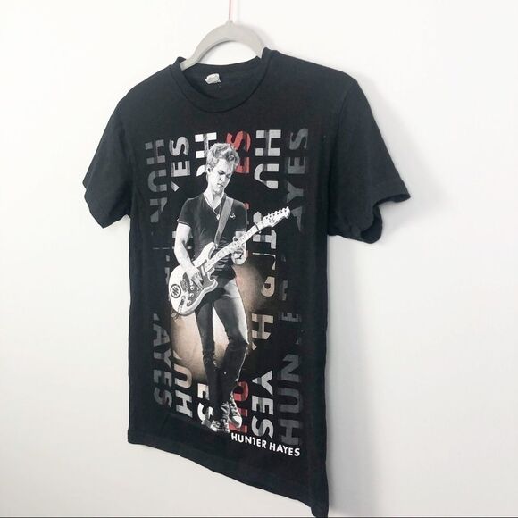 HUNTER HAYES 2013 Black Tour Tee Country Music Unisex Size X-Small - Picture 2 of 7